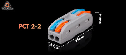Trianglelab Mini Fast Wire Cable Connectors High Quality Cable Plug Line Connector Heater Thermistor MOTOR Line Extension