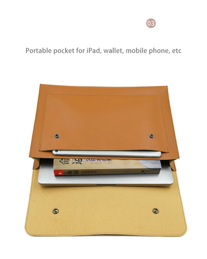 Laptop Bag 13.3 14 15.6 Inch Waterproof Notebook Case Sleeve For Macbook Air Pro Computer Shoulder Handbag Women Men Briefcase