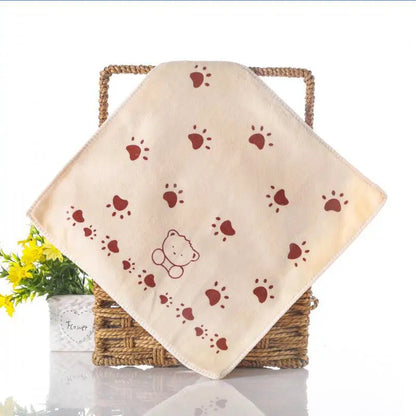 3 Pcs/Lot Baby Towel Cute Superfine Fiber Kid Bath Towels Washcloth Square Towel Children Kitchen Bathroom Wipe Wash Cloth Gift
