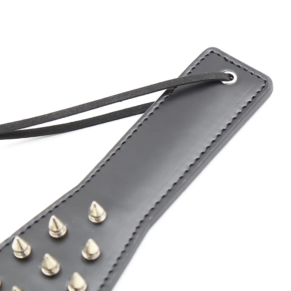 Leather Palm Clap Rivets Spanking Paddle whips Fetish Slave Bdsm Spank Flogger Fantasy Sexy Whip Gear Adult Game Cosplay