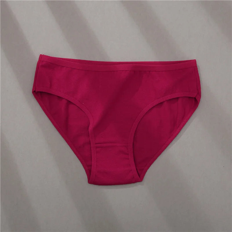 Cotton Panties Jacquard Design Pattern Women Panties Underwear Sexy Female Lingerie Briefs Solid Color Intimate Pantys for Woman