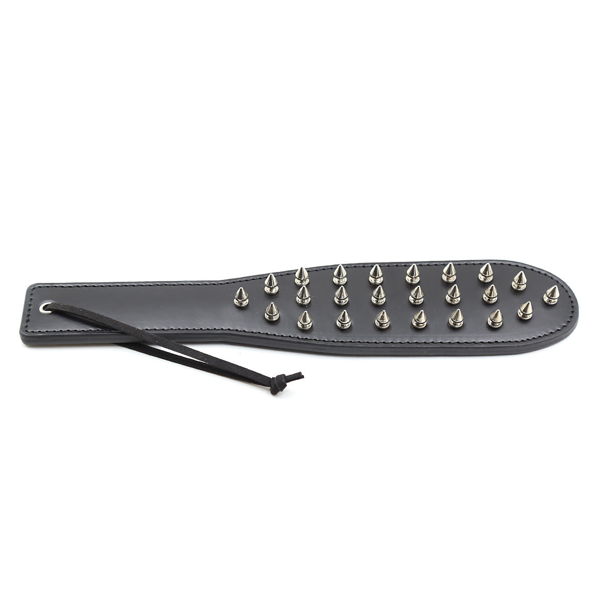 Leather Palm Clap Rivets Spanking Paddle whips Fetish Slave Bdsm Spank Flogger Fantasy Sexy Whip Gear Adult Game Cosplay