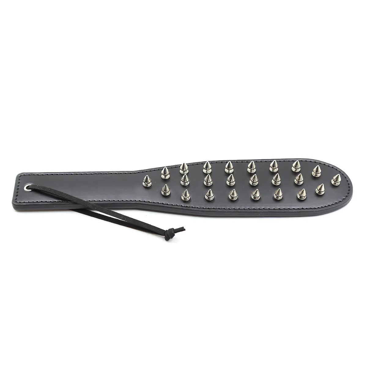 Leather Palm Clap Rivets Spanking Paddle whips Fetish Slave Bdsm Spank Flogger Fantasy Sexy Whip Gear Adult Game Cosplay