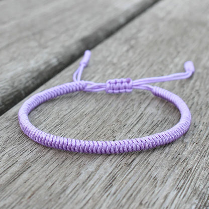Tibetan Buddhist Bracelet Lucky Handmade Braided Adjustable King Kong Knot Red Thread Charm Bracelets for Women Men Couple Lover