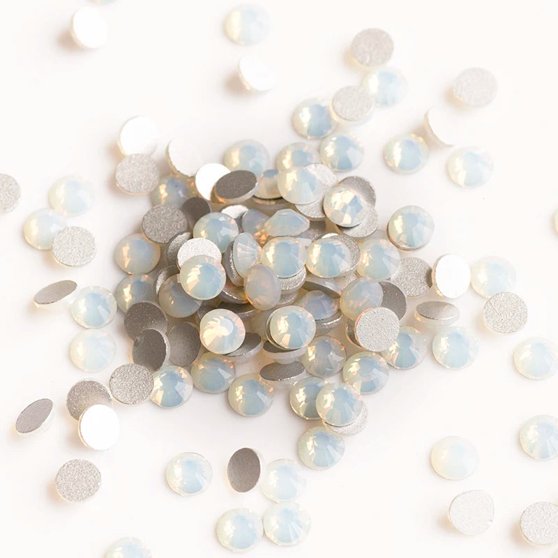 YANRUO 2058NoHF All Color SS16-SS30 Non Hot Fix Sewing Rhinestones Glass Crystal 3D Nail Art Rhinestones For Dress Clothes