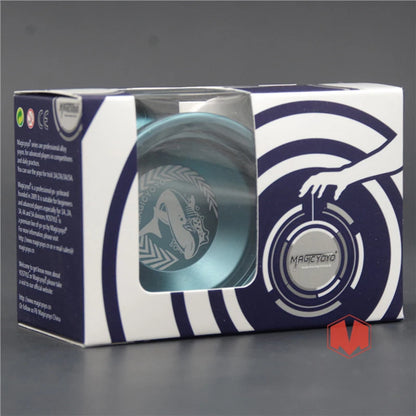 MAGICYOYO--N12 Great White Shark Delicate Touch Lasting Sleep Game Ball Promotions Classic Professional Metal YO-YO Toy Gift