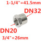 Tonifying Heart Reducer Bushing 1/8" 1/4" 3/8" 1/2" BSP Male/Female Thread SS304 Stainless Steel Pipe Fittings For Water Gas Oil