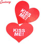 KISS ME Women Sexy Nipple Covers Red Heart Star Cross 5Pairs Adhesive Pads Body Breasts Stickers Milk Paste Chest Paste UnBra