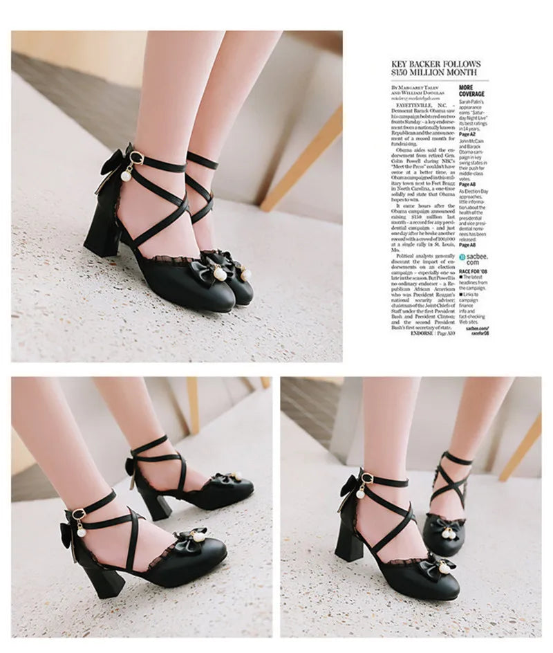 7-15 Years Old Girls High Heels Shoes Pink White Princess Girls Dress Shoes Summer Girls Party Shoes  X#12/10D50