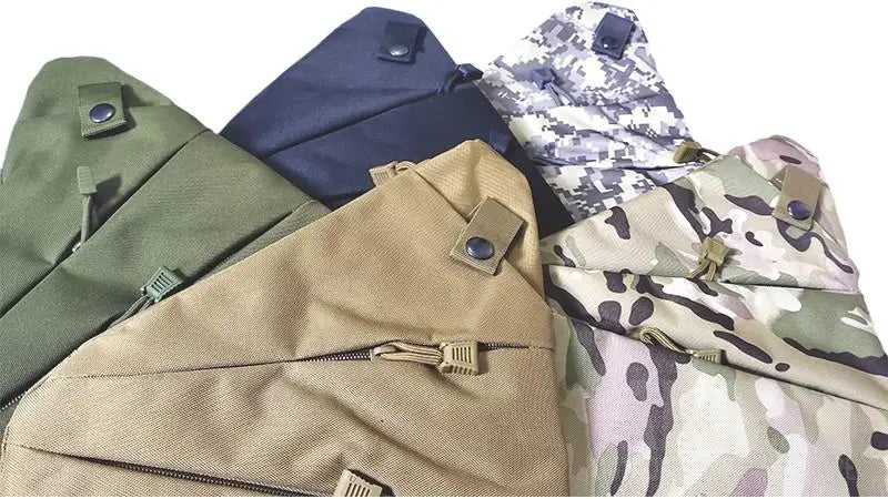 Multifunctional Concealed Tactical Storage Gun Bag Holster Men's Left Right Nylon Shoulder Bag Anti-theft Bag Chest Bag Hunting