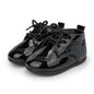 Baby Retro Leather Shoes Boy Girl Shoes Toddler Rubber Sole Anti-slip First Walkers Newborn Infant Moccasins Baby Crib Shoes