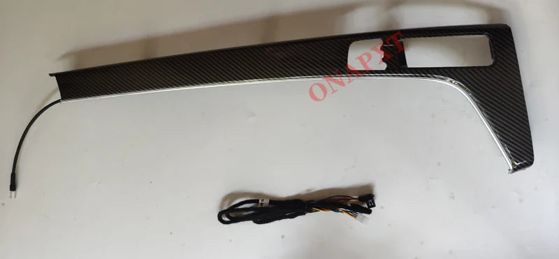 LED For Audi A4 S4 A5 S5 B9 2016-2023 Center Console Dashboard Ambient Light Strip Decorative Cover Lift Tweeter Speaker Lamp