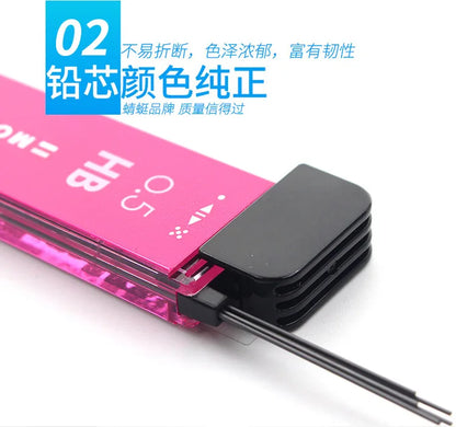 Japan TOMBOW MONO Graph Mechanical Pencil Refill R3/R5-MG  0.3/0.5mm HB/B/2B Black Lead Core