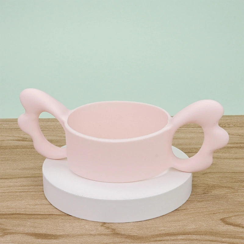 Classic Feeding Bottle Handles Soft Compatible Silicone Baby Nursing Bottles Handles Easy to Carry Handles for Hegen Bottle Size
