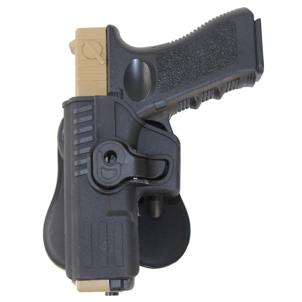 Left Right Hand Tactical Gun Holster for GL 17 19 22 26 Gun Holster Belt Waist Pistol Carry Case Hunting Accessory