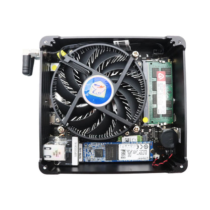 Intel Xeon 2176M ECC RAM Win11 Mini Gaming PC 2*DDR4 NVME 2Lans Office Gamer Desktop Mini Computer 2286M Web Mini Server Host