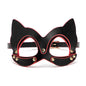 BLACKWOLF Leather Bondage Mask BDSM Harness Eye Mask Fetish Fun Sex Toys Owl Mask Cosplay Costume Halloween Party Half Face Mask