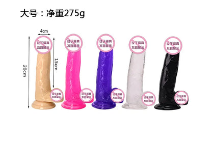 Huge Dildo Erotic Soft Anal Butt Plug Realistic Penis Strong Suction Cup Dick Toy for Adult G-spot Orgasm Sex Toys for Woman