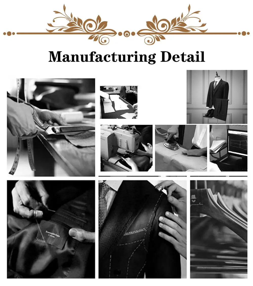 Customized Tuxedo Luxury Beaded Men Suits 2 Pieces Sets Male Dinner Party Blazers Slim Fit Groom Prom Terno Masculinos Completo