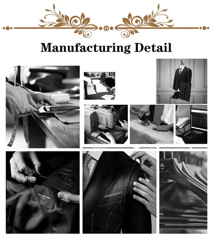 Customized Tuxedo Luxury Beaded Men Suits 2 Pieces Sets Male Dinner Party Blazers Slim Fit Groom Prom Terno Masculinos Completo