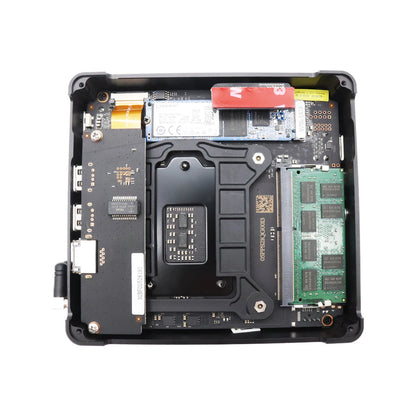 Intel Xeon W-10885M ECC RAM Win11 Mini Gaming PC 2*DDR4 NVME 2Lans Office Gamer Desktop Computer 2186M Web Server Host HD DP
