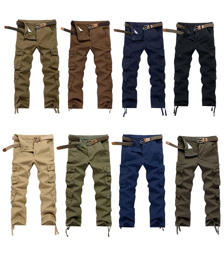 Men's Tactical Pants Casual Cargo Pants Outdoor Sports Work Trousers High Quality Joggers Hiking Pants Sweatpants for Men