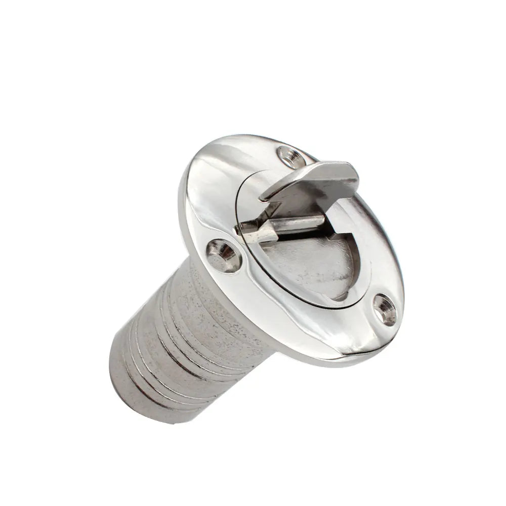 AD New Stainless Steel 316 Deck Filler GAS DIESEL FUEL WASTE WATER 38mm 50mm Mirror Polish Marine Boat Hardware Deck Filler Cap