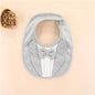 0-24Month Baby Bibs For Girls Boys 100% Cotton Gentleman Princess Style Fashion Newborn Burp Cloth Infant Saliva Towels One Size