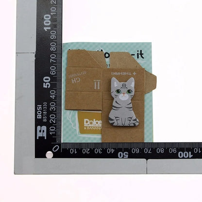 Pretty Kawaii Kitty Sticky Notes Sticker Cute Kitten Notepad Memo Pad Post Office School Stationery Supply Cat Funny Gift Dog