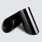 DSYCAR 1Pair Chrome Plating Stainless Steel Car Exhaust Muffler Tip Pipes Covers, Universal Car Accessories