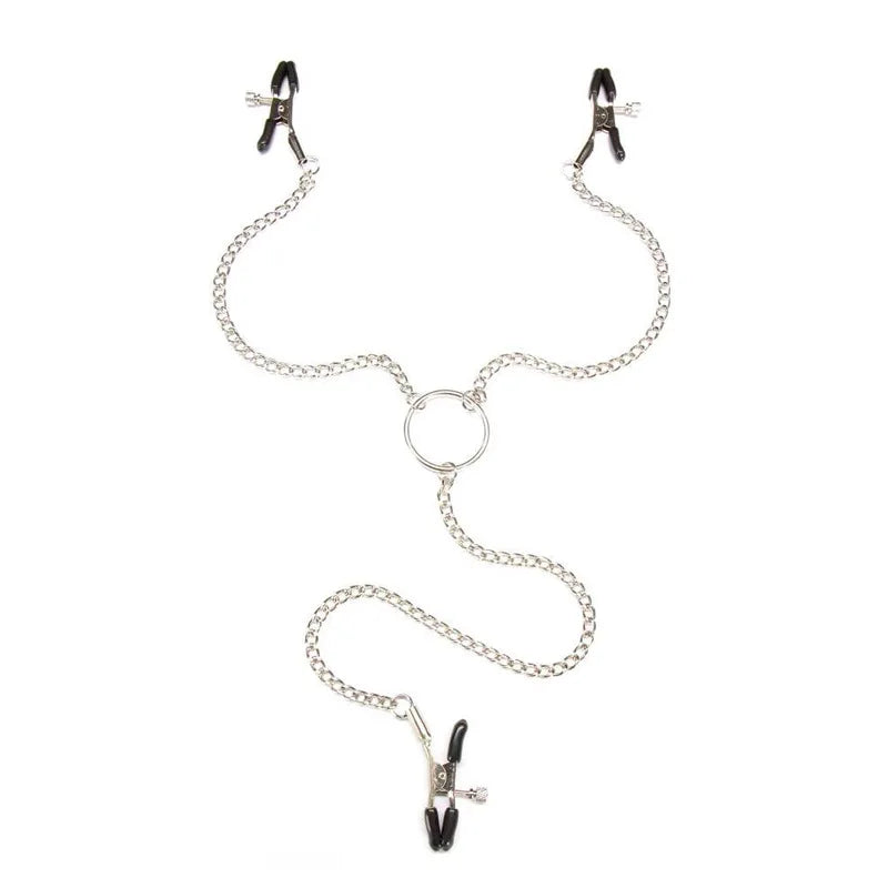 Women Metal Nipple Clamps Fetish Erect Boob Clit Enlarged Clitoris Pincher Bondage Breast Clit Clamps Bdsm Restraint Adult Games