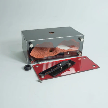 Concrete Ant Farm Acrylic Ant Nest with Hunting Area Unlimited Expansion Ant House Pet Anthill Workshop Moisturizing Insect Box