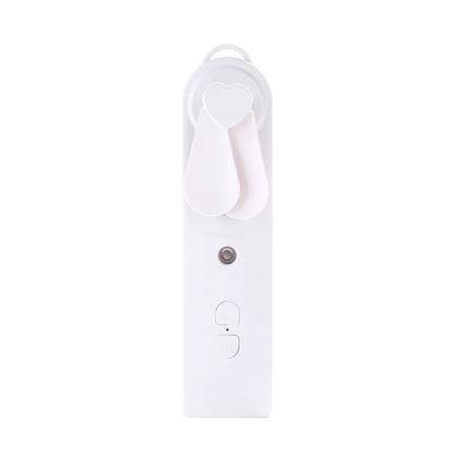 Mini Handheld Fan With Mister USB Nano Spary Diffuser Fold Air Humidifier Ventilador Portable 500Mah Battery Rechargeable Silent
