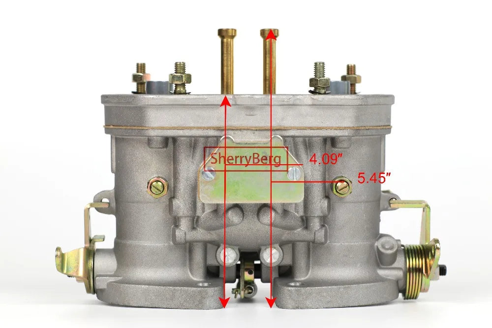 SherryBerg CARBURETTOR CARBY Engine 40IDF 40mm IDF W Air Horns Replace Solex Dellorto Carburetor Automobile Accesorios Automovil