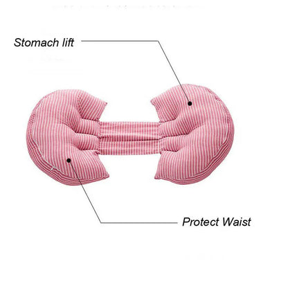 Maternity Multifunctional Cotton U Shape Pregnant Women Belly Support Pillow Side Sleepers Pregnancy Body Pillows for Maternity