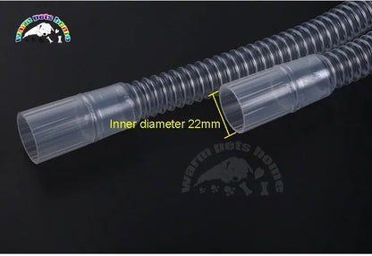 2pcs Anesthesia Breathing Circuit Corrugated Tube Anesthesia Ventilator Breathing Circuits Veterinary Equipment