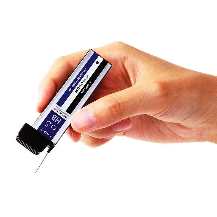 Japan TOMBOW MONO Graph Mechanical Pencil Refill R3/R5-MG  0.3/0.5mm HB/B/2B Black Lead Core