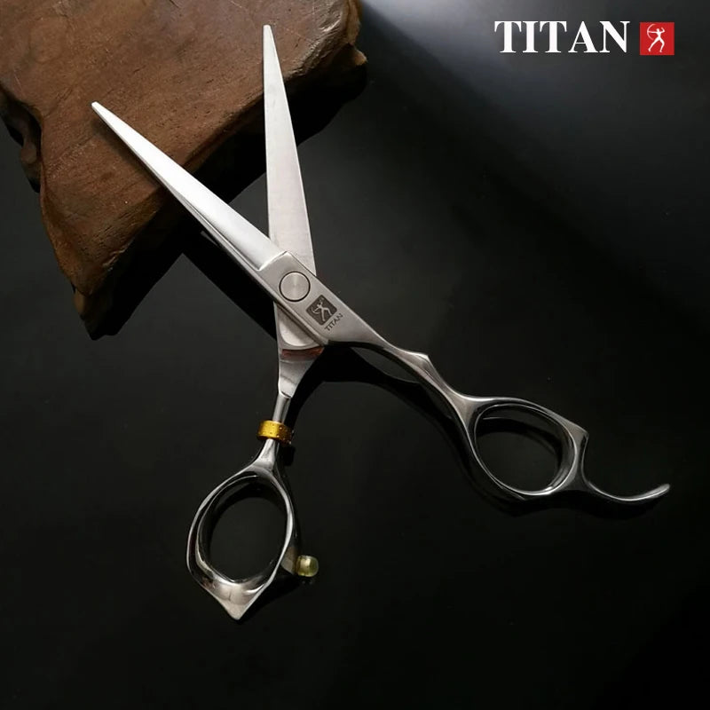 Titan 3D Scissors Professional Barber Hairdressing Shears Hair Cutting Machine Barber Shop Hair Scissors