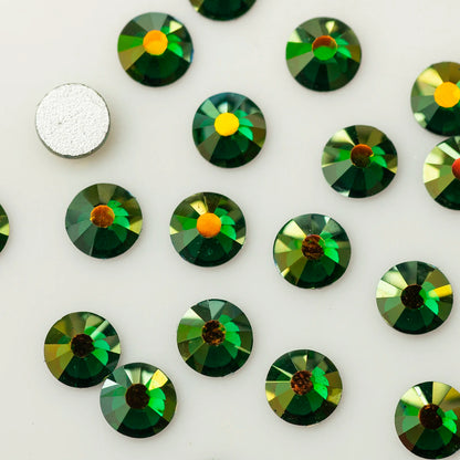 YANRUO 2058NoHF All Color SS16-SS30 Non Hot Fix Sewing Rhinestones Glass Crystal 3D Nail Art Rhinestones For Dress Clothes