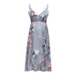 Maternity Dress Ruffled Pregnancy Clothes Print Maternity Clothes Elegant Loose Irregular Maternity Clothes Plus Size Maxi Dress
