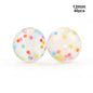 LOFCA 40pcs 12mm Silicone Beads Teething Chew Beads Food Grade Teether Necklace BPA Free Diy Jewelry Baby Teether Toy Pacifier