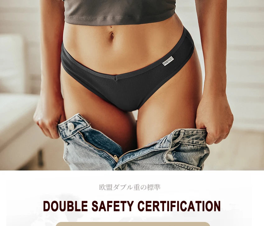 5PCS/Set Cotton Lingerie Panties Sexy Underwear Women Briefs Tangas Female Underpants Pantys Thong Panties Bikini Solid 13 Color