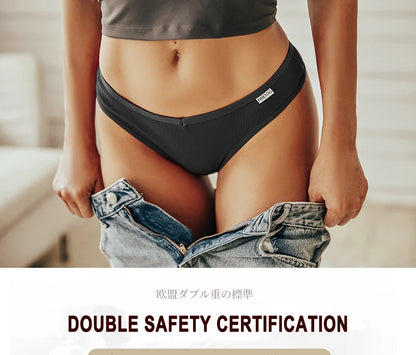 5PCS/Set Cotton Lingerie Panties Sexy Underwear Women Briefs Tangas Female Underpants Pantys Thong Panties Bikini Solid 13 Color