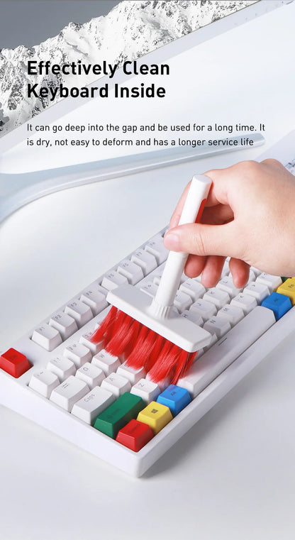 Hagibis Keyboard Cleaning Brush Computer Earphone Cleaning tools Keyboard Cleaner  keycap Puller kit for PC Airpods Pro 1 2