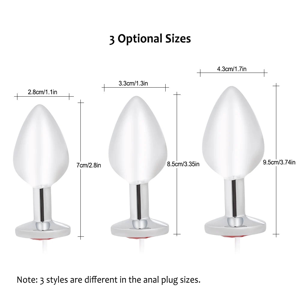 Electro Shock Anal Vaginal Plug Jump Egg Dildo Butt Plug Stimulator E-Stim Prostate Massager Electricity Accessory BDSM Sex Toy