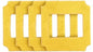 4PCS Yellow Mops Clean Clothes for Robot Window Cleaner Win660/RL880/RL1188/QHC004/RL2988/RL3988/RL3325/RL1788