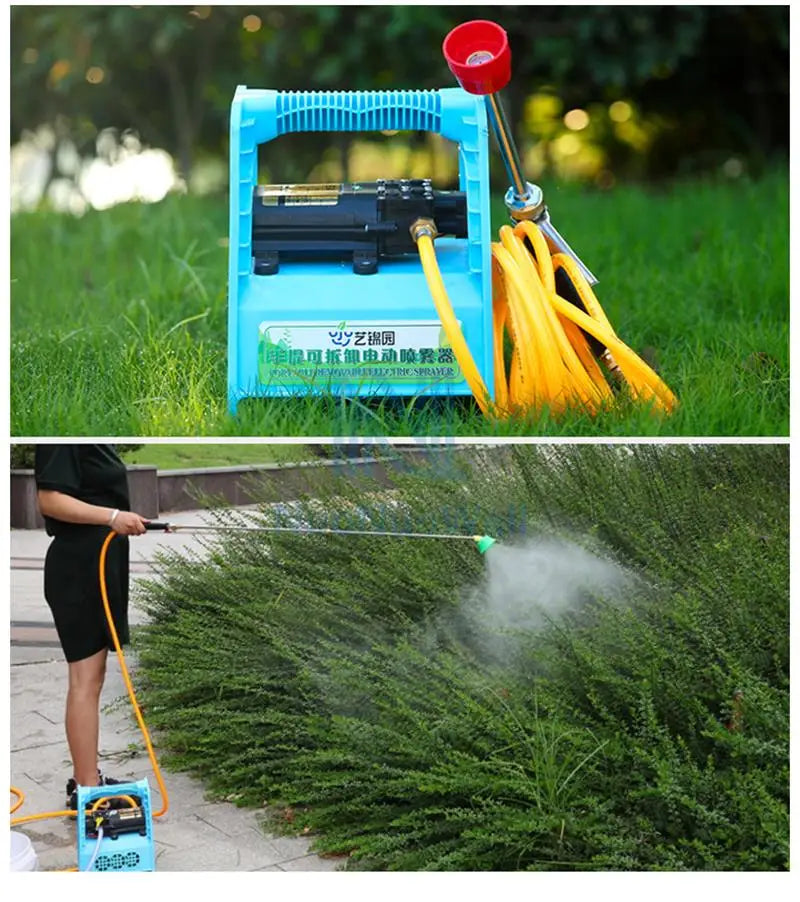 NuoNuoWell Plunger Pump High Pressure PVC Spray Hose Φ8.5x14mm Agriculture Pesticide Spray Garden Watering Pipe