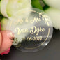 5CM Custom Name Wedding Sticker Personalized Design Your Label Candy Gift Box Birthday Party Seal Sticker Self-adhesive 50PCS