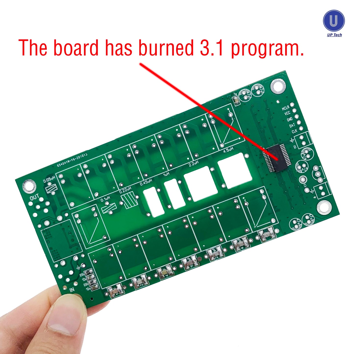 ATU-100 ATU100 1.8-50MHz DIY Kits Automatic Antenna Tuner by N7DDC 7x7 Firmware Programmed / SMT/ Chip Soldered/+OLED