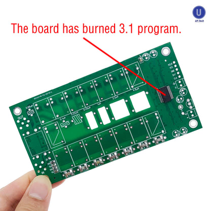 ATU-100 ATU100 1.8-50MHz DIY Kits Automatic Antenna Tuner by N7DDC 7x7 Firmware Programmed / SMT/ Chip Soldered/+OLED